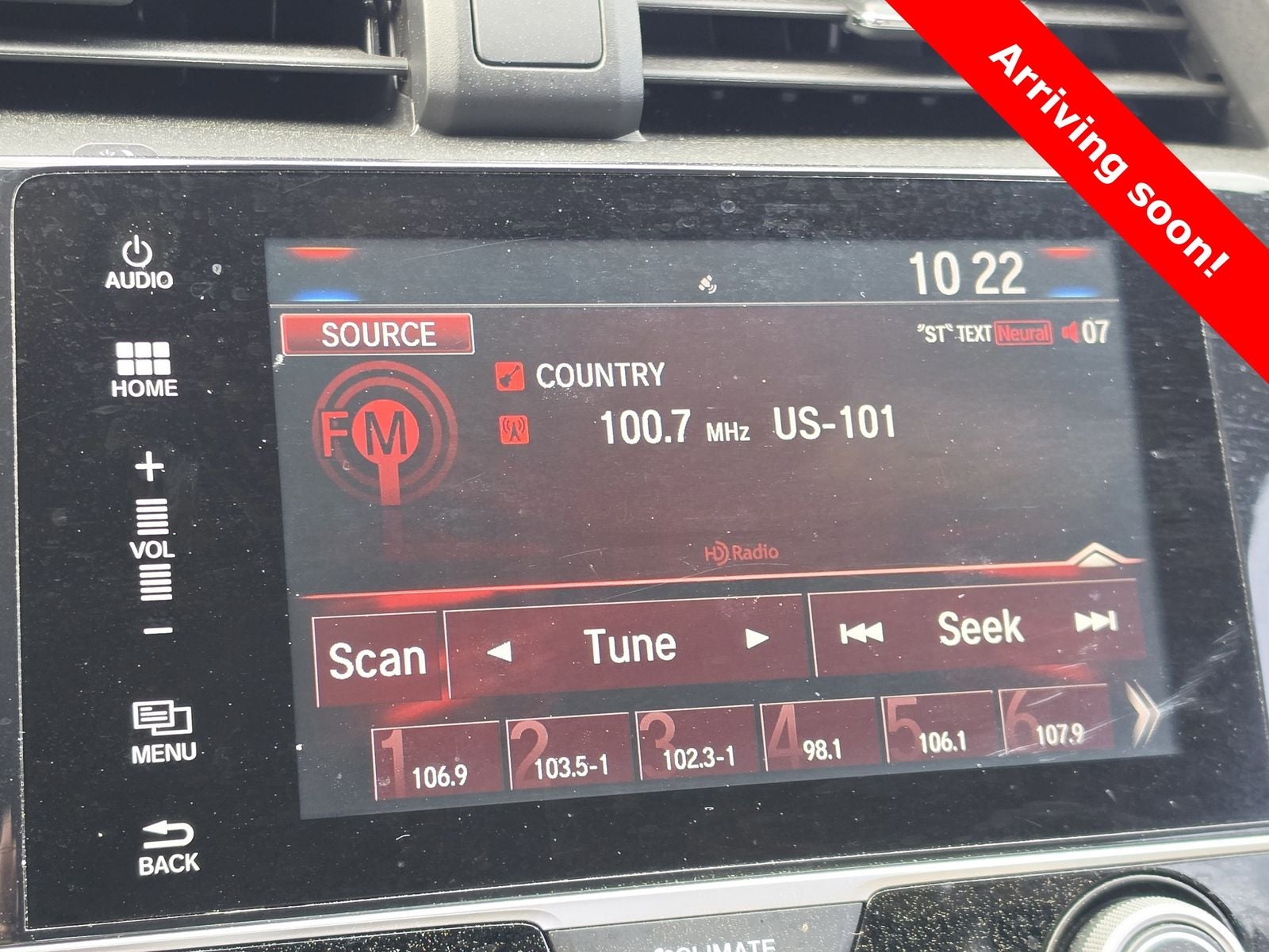 2018 Honda Civic EX-T