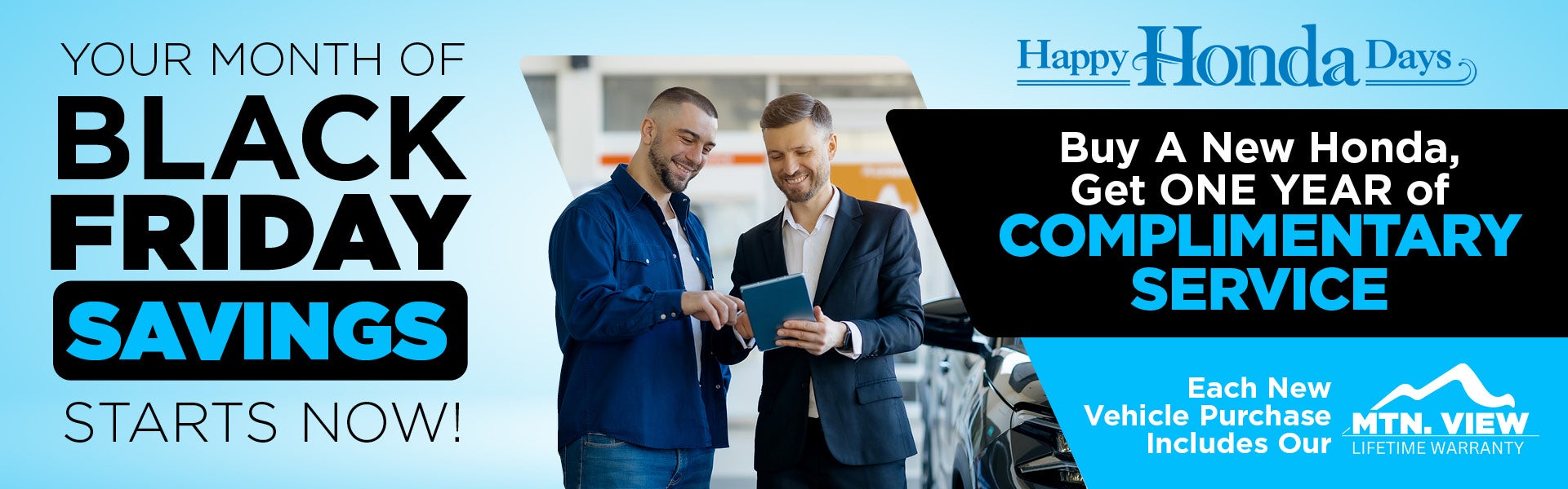 Your Month of Black Friday savings starts now!